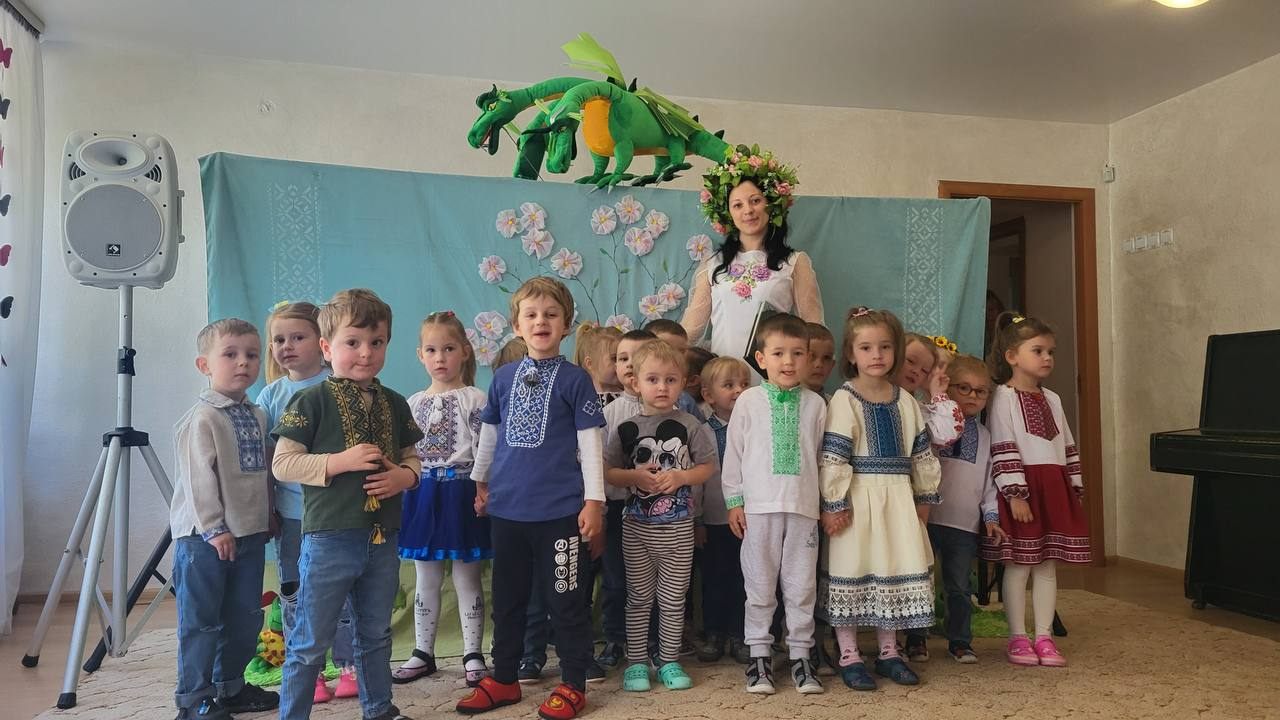 Учасники вистави про маленького Гриця